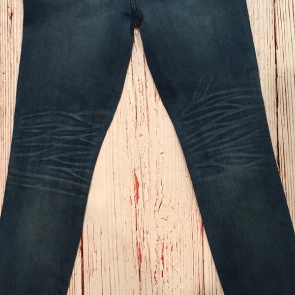 J Crew Point Sur Skinny Jeans w/ Whiskering, sz 31 - Picture 7 of 9